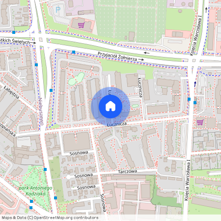 ul. Łucznicza, Niebuszewo, Północ, Szczecin, zachodniopomorskie