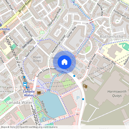 Flat 10 Cedar House, 1 Woodland Crescent, Canada Water, London, SE16 6YL