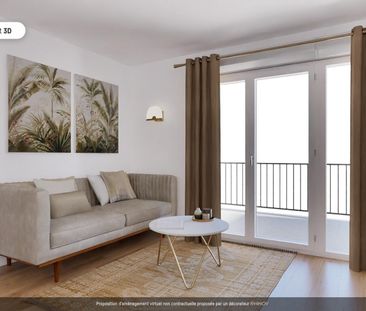 location Appartement T2 DE 44.7m² À MARSEILLE - Photo 1