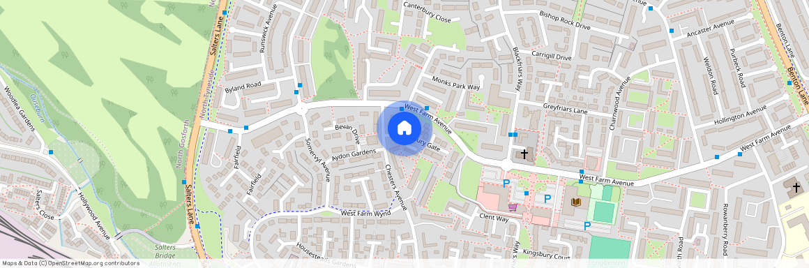 7, Queensbury Gate, Longbenton, Newcastle Upon Tyne, NE12 8JW