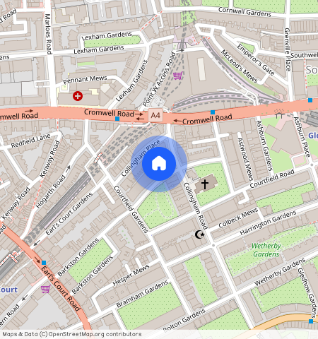 ** Courtfield Gardens, London, SW5 0PJ