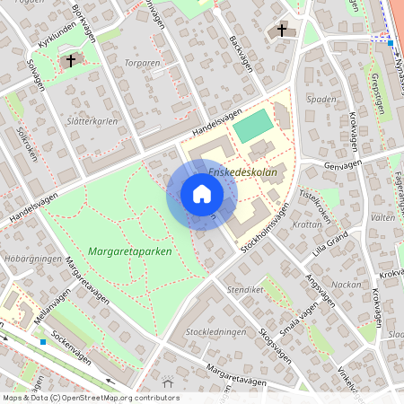 Mittelvägen, Enskede