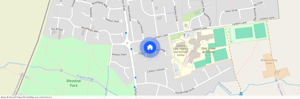 Osiers Field, Loughborough, LE12, Osiers Field, East Leake, LE12 6QG