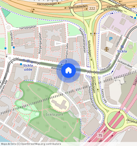 Södra Hammarbyhamnen, Stockholm, Båtbyggargatan 66