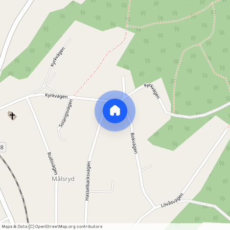 Borås, Hasselbacksvägen, 16, 51677, Målsryd