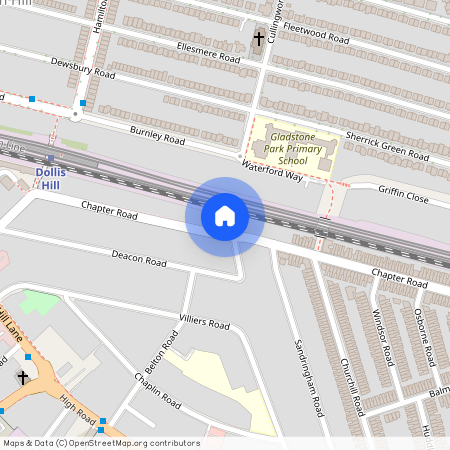 ** GARDEN FLAT ** Chapter Road, London