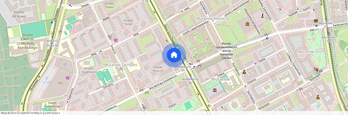 Muranów, Aleja Jana Pawła II, Warszawa