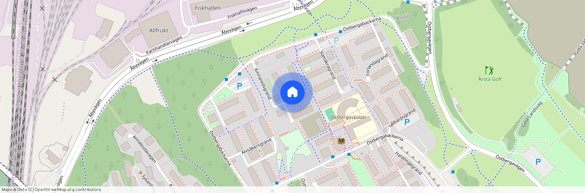 Kinnaredsgränd 45, Östberga