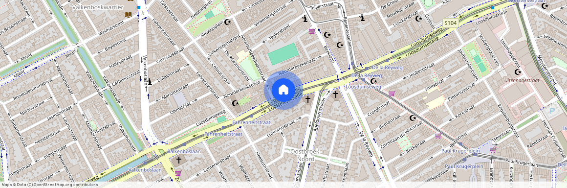 Valkenboskwartier, 2571 AN, Loosduinseweg, Den Haag