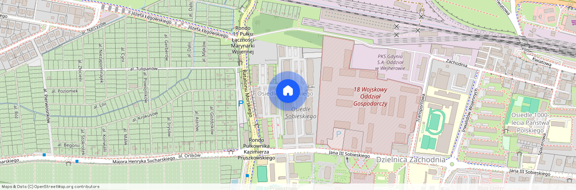 ul. Jana III Sobieskiego, Wejherowo, wejherowski, pomorskie