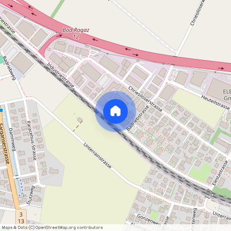 7310, Bad Ragaz, Badriebstrasse, 1B