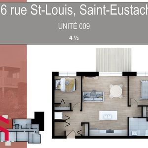 Appartement Saint-Eustache À Louer - Photo 3