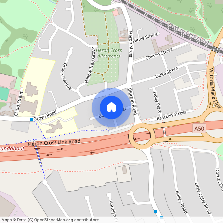 Derry Street, Heron Cross, Stoke-on-Trent