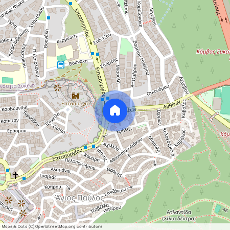 Ανθέων 2, Άγιος Παύλος 55438