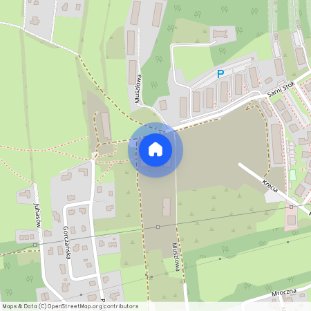 ul. Muszlowa, Stare Bielsko, Bielsko-Biała, śląskie