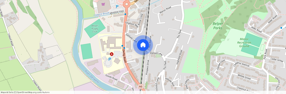 Gibfield Lane, Belper, DE56