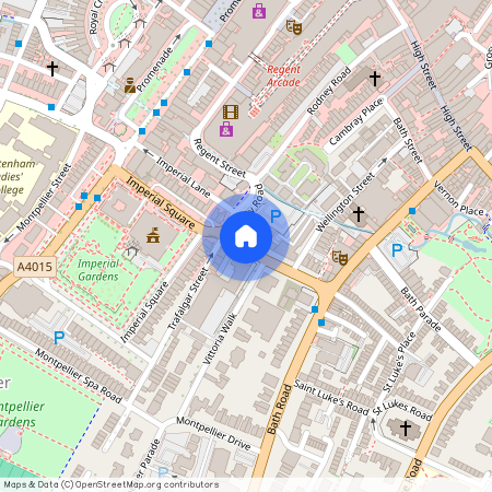 Oriel Road, Cheltenham, Gloucestershire, GL50