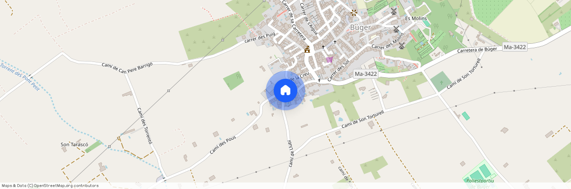 1 Carrer des Pou Nou, Búger, Balearic Islands 07311, Buger