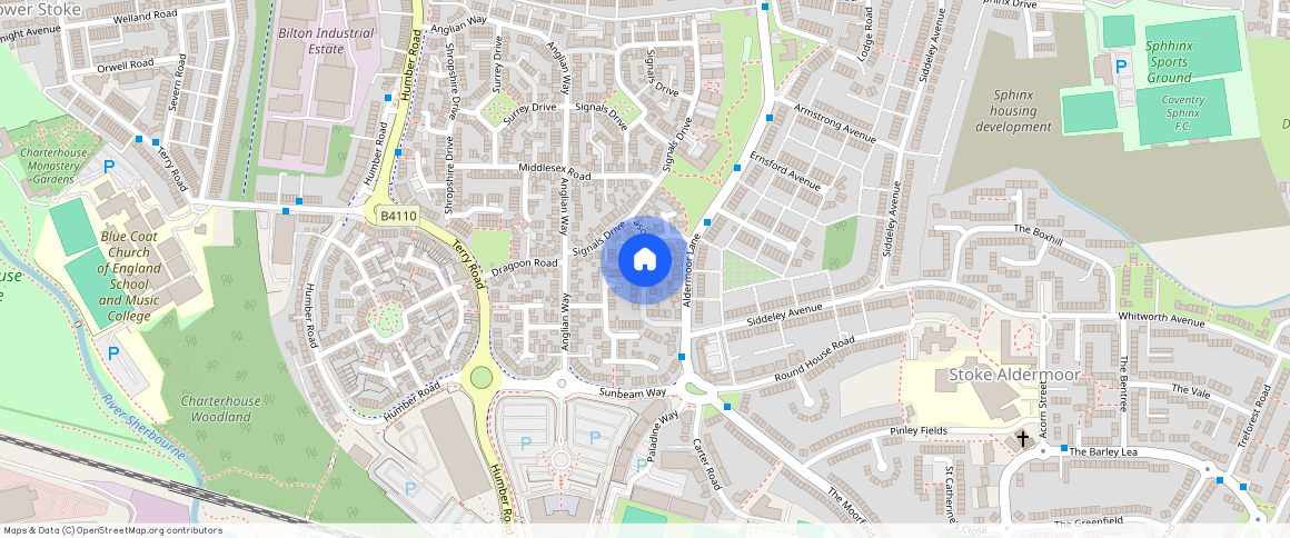 Cheshire Close, Coventry, CV3