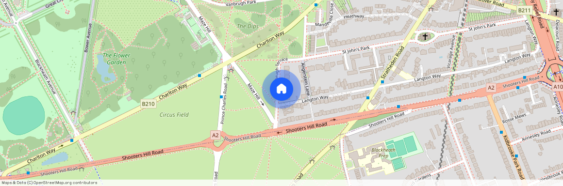 Vanbrugh Terrace, Blackheath, London, SE3