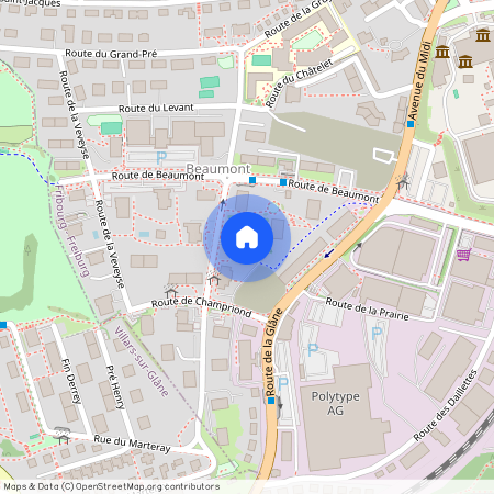 Route de la Gruyère 17, 1700 Fribourg