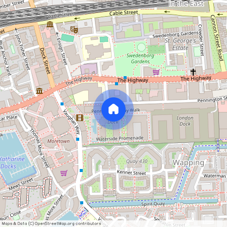 Merino Gardens, London, E1W