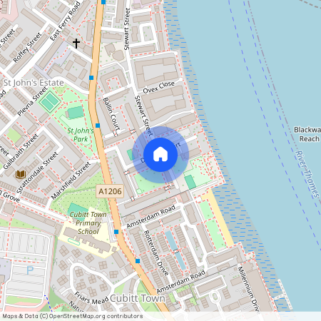 Dagmar Court, Island Gardens