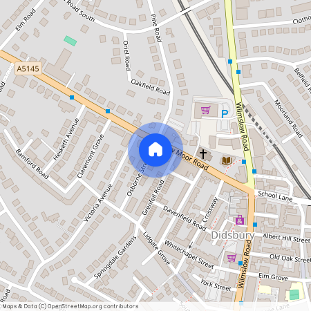 Barlow Moor Road, Manchester, Greater Manchester, M20