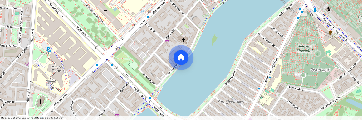 Sortedam Dossering, 2100, København Ø