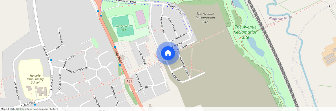 The Avenue, Wingerworth, Chesterfield, Derbyshire, S42