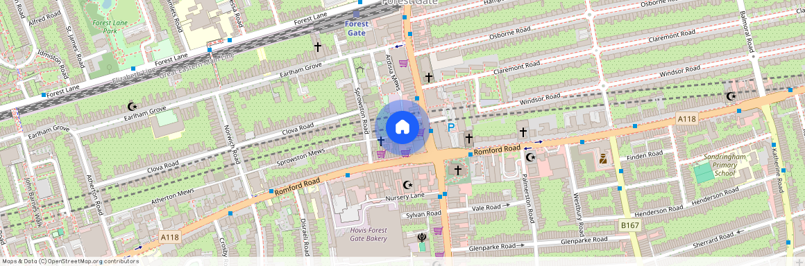 Woodgrange Road, Forest Gate, London, E7