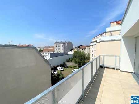 Wunderschöne 3 Zimmer Dachgeschosswohnung mit 40 m² Terrasse - Foto 5