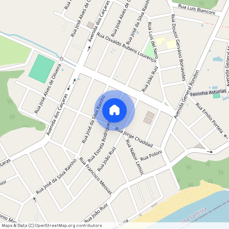 Rua Estrela Rodrigues, 360 - oxxo - Jardim Astúrias, Guarujá, São Paulo, 11420360