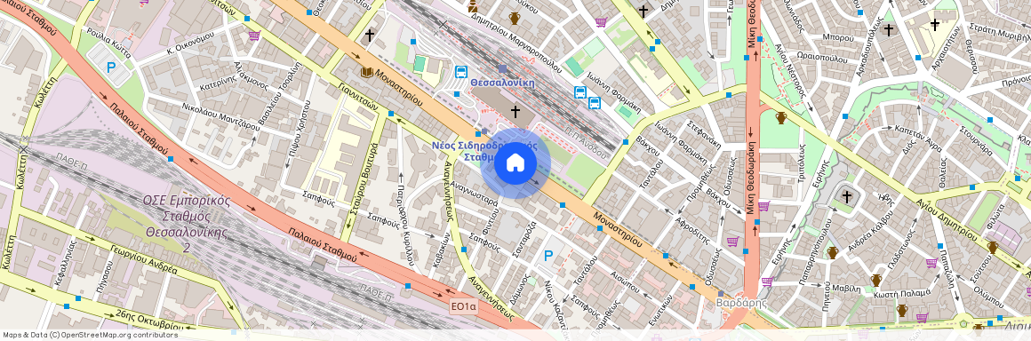 Μοναστηρίου 61, 546 27, Θεσσαλονίκη (546 27), Βαρδάρης - Δικαστήρια (Βαρδάρης - Λαχανόκηποι)