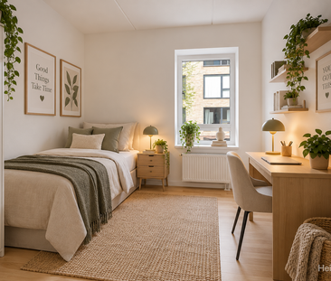 Moderne lejebolig i Odense M med fælles tagterrasse - perfekt til s... - Foto 6