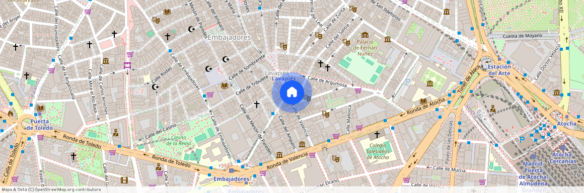 Calle Valencia 5, 1D, 28012 Madrid, Lavapiés, Yha