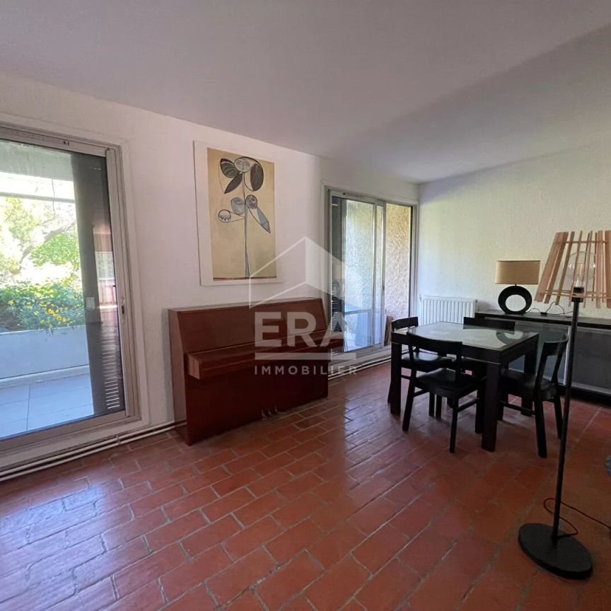 LA TORSE - AIX EN PROVENCE - T3 TERRASSE - PARKING - PISCINE - ENTIERREMENT MEUBLE - Photo 1