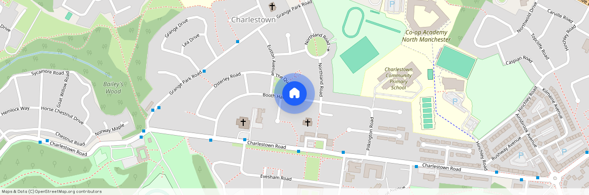 Booth Hall Road, Manchester, Greater Manchester, M9