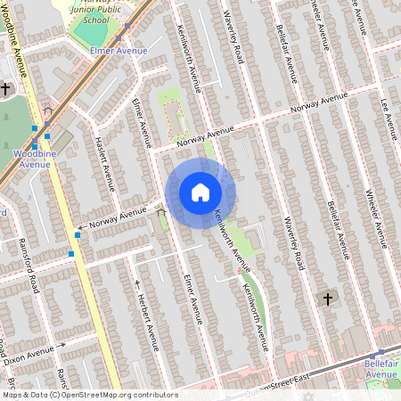 222 Kenilworth Avenue Unit# B, Toronto