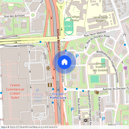 Impasse Eugène Delacroix, Francja, Creteil