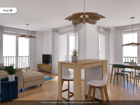 location Appartement T4 DE 80.5m² À BOBIGNY - Photo 3