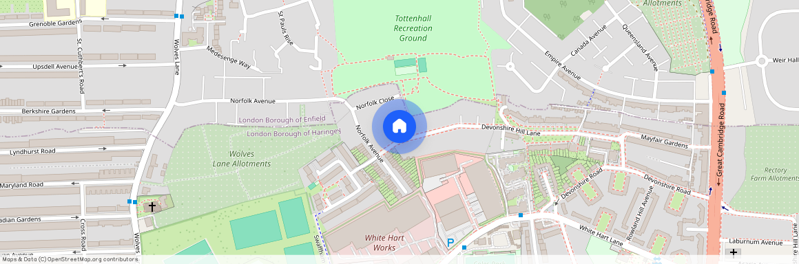 Devonshire Hill Lane, London, N17