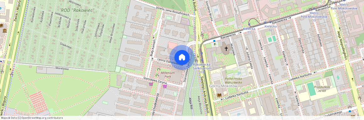 Warszawa, Mokotów, Mokotów, Wyględów, Biały, Kamień