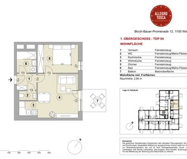2-Zimmerwohnung mit Balkon! Hohe Qualität trifft Effizienz - Smart ... - Photo 4