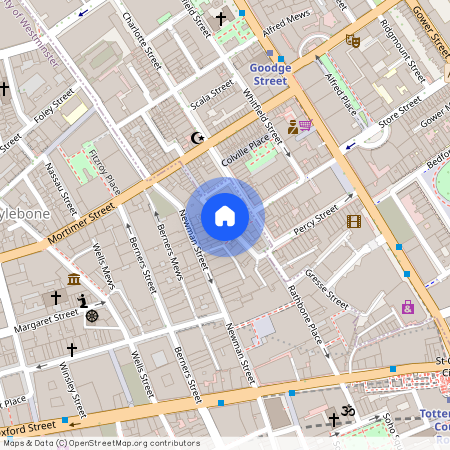 Rathbone Street, London, W1T