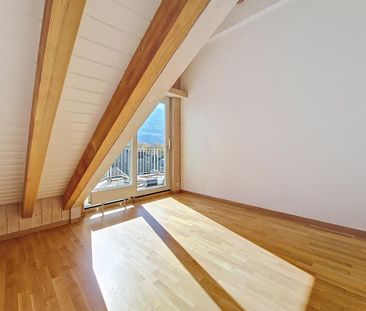 Sion, superbe attique de 5.5 pièces avec terrasses et cheminée (de ... - Photo 4