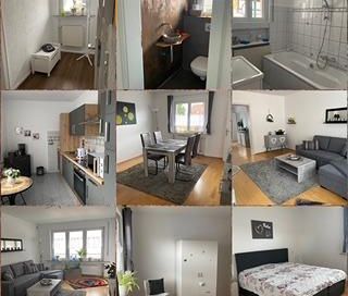 Möblierte, helle 3,5 Zimmerwohnung mit Balkon zu vermieten - Foto 1