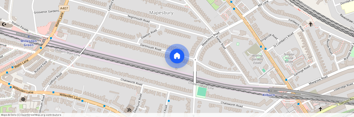 Dartmouth Road, The Mapesbury