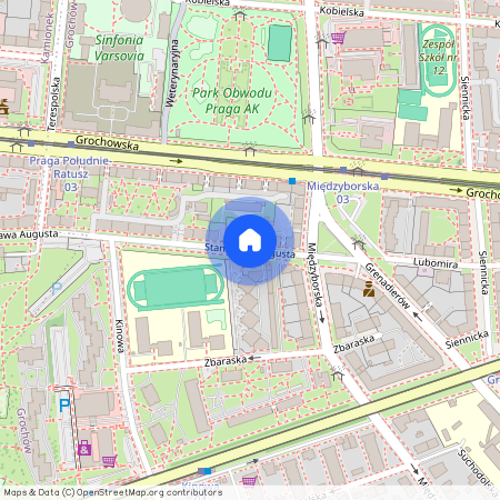 Stanisława Augusta, Grochów, Praga-Południe, Warszawa, mazowieckie