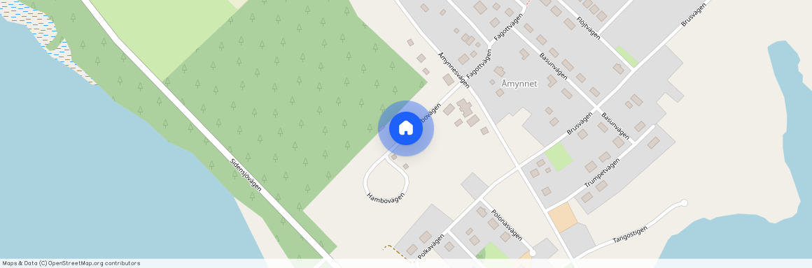 Hambovägen, Åmynnet